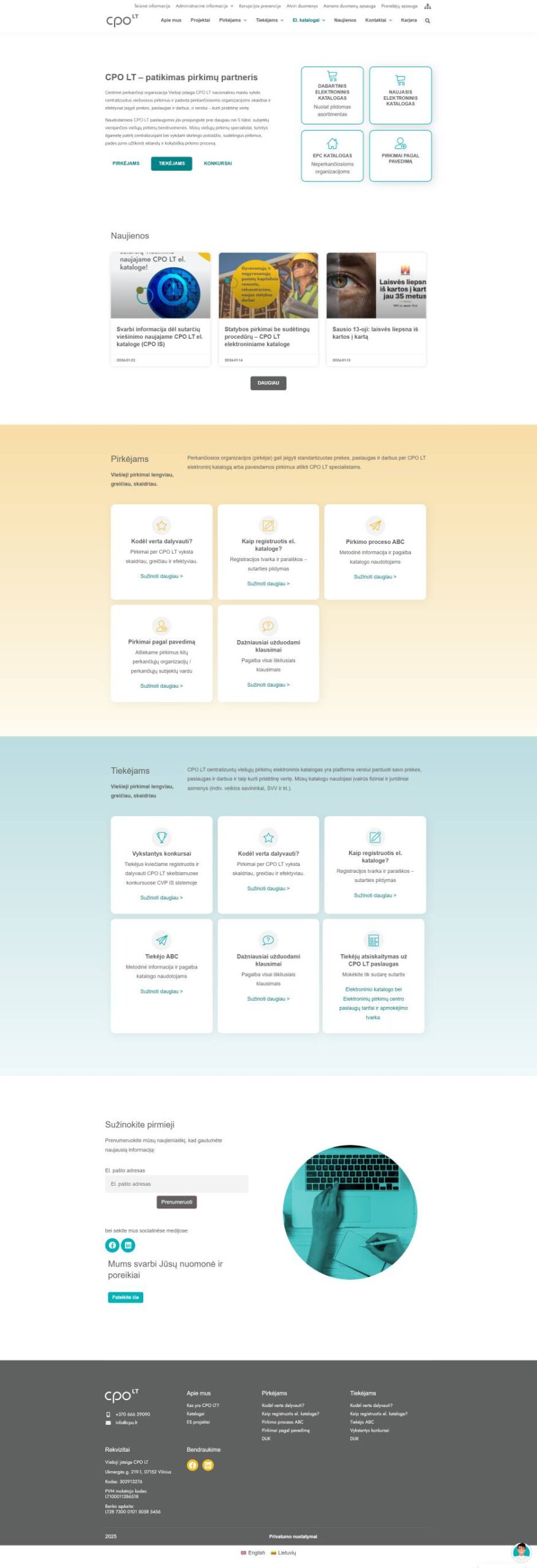 CPO LT: Mejora de los procesos de contratación pública