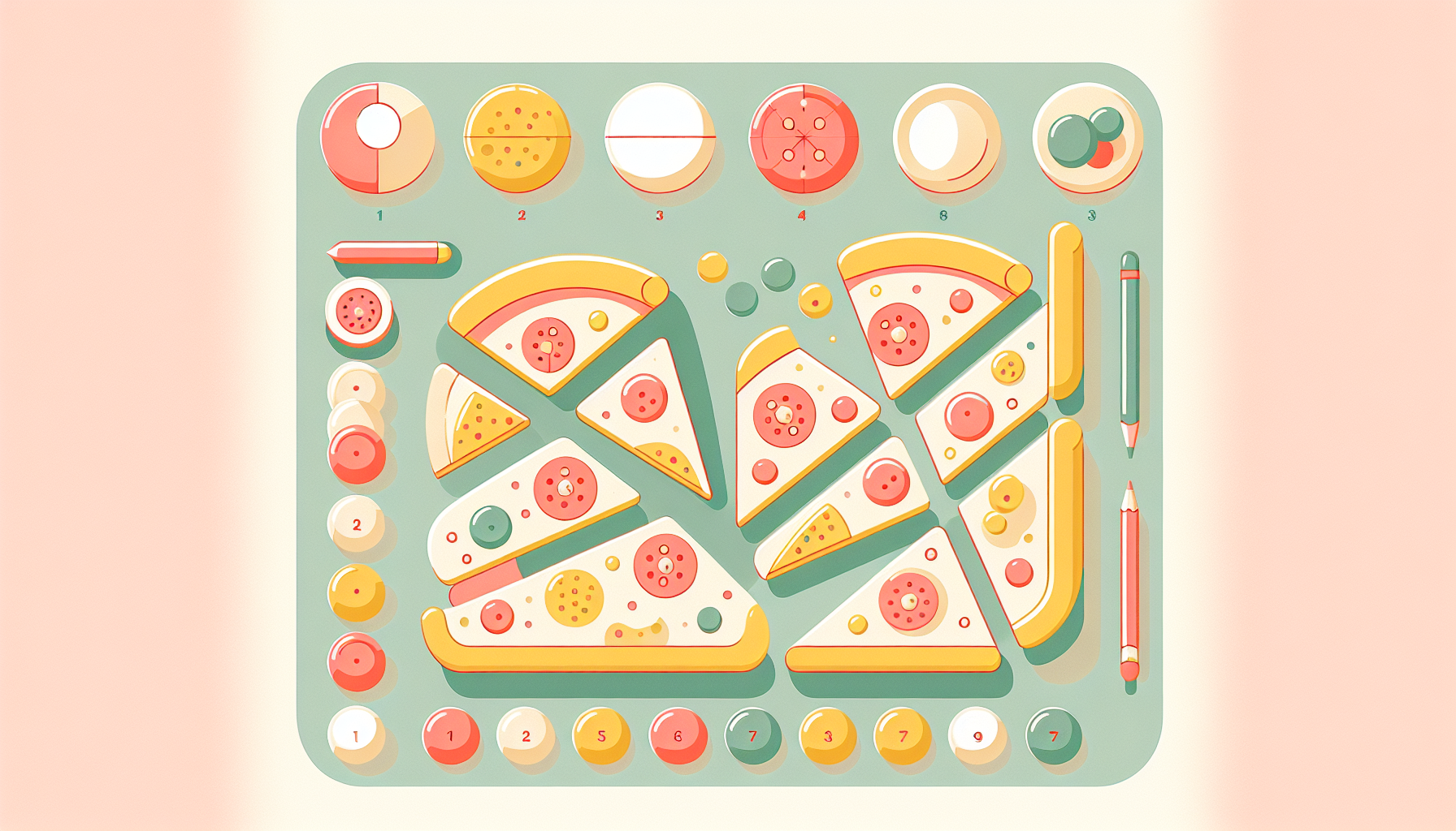 Juego educativo infantil Pizza Play